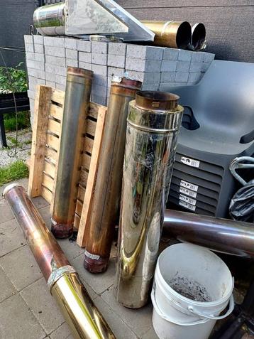 Kachel buizen, Inox, Enlèvement, Utilisé, Autres types
