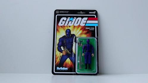 Super7 Reaction G.I. Joe Snake Eyes en Loose, Verzamelen, Beelden en Beeldjes, Gebruikt, Overige typen, Verzenden