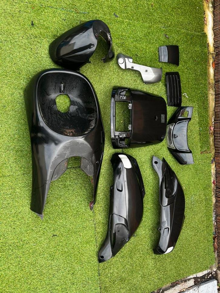 Piaggio skr kappenset, Fietsen en Brommers, Scooters | Piaggio, Zo goed als nieuw, Overige modellen, Klasse B (45 km/u), Tweetakt