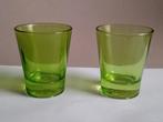 2 vintage portglazen, Ophalen of Verzenden, Gebruikt, Borrel- of Shotglas