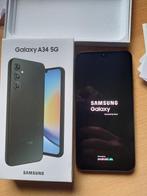 Samsung A34 G5 128 Go, Télécoms, Android OS, Galaxy A, Noir, Enlèvement ou Envoi
