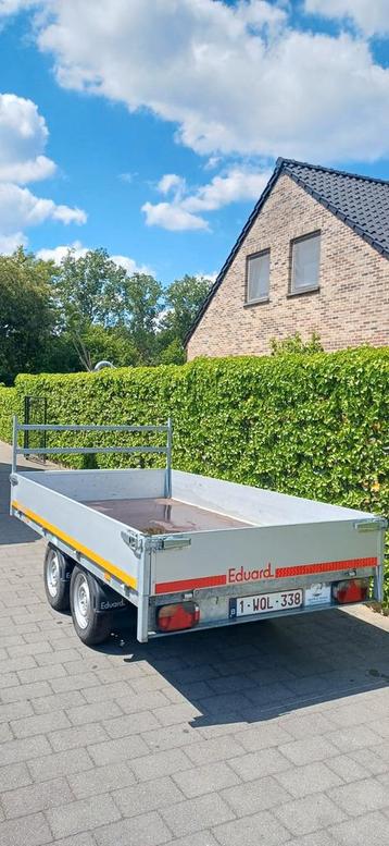 Aanhangwagen EDUARD 312X160, B rijbewijs mtm 750kg 2019, Auto diversen, Aanhangers en Bagagewagens, Ophalen, Zo goed als nieuw