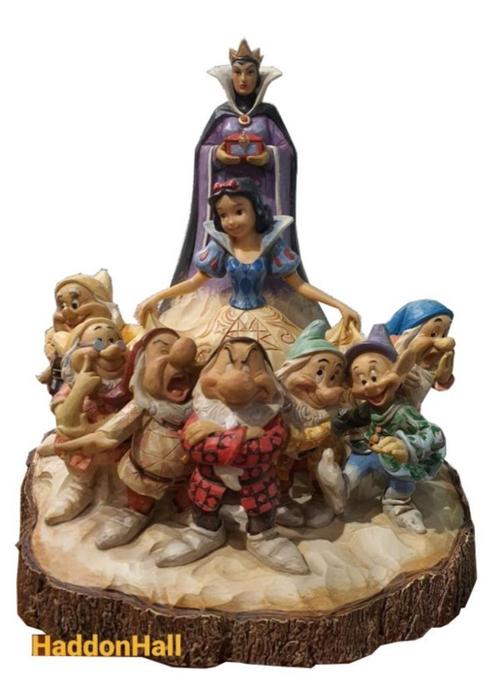 Disney Traditions sculptées par le cœur de Blanche-Neige, Collections, Disney, Neuf, Statue ou Figurine, Blanche-Neige ou Belle au Bois Dormant