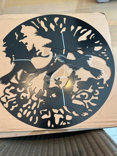 Mooie wanddecoratie met 4 losse vogels, Huis en Inrichting, Woonaccessoires | Wanddecoraties, Nieuw, Ophalen of Verzenden