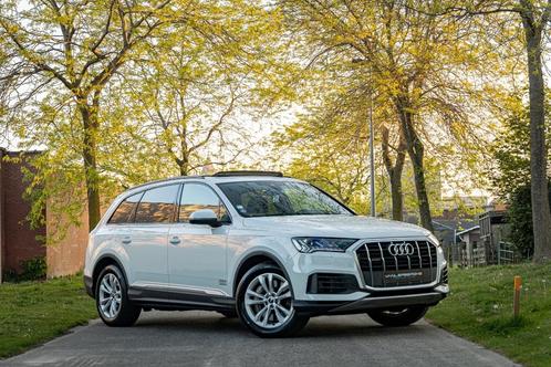 Audi Q7 55 TFSI e Quattro * Matrix * Pano * Camera * HUB *, Auto's, Audi, Bedrijf, Te koop, Q7, 4x4, ABS, Achteruitrijcamera, Airbags