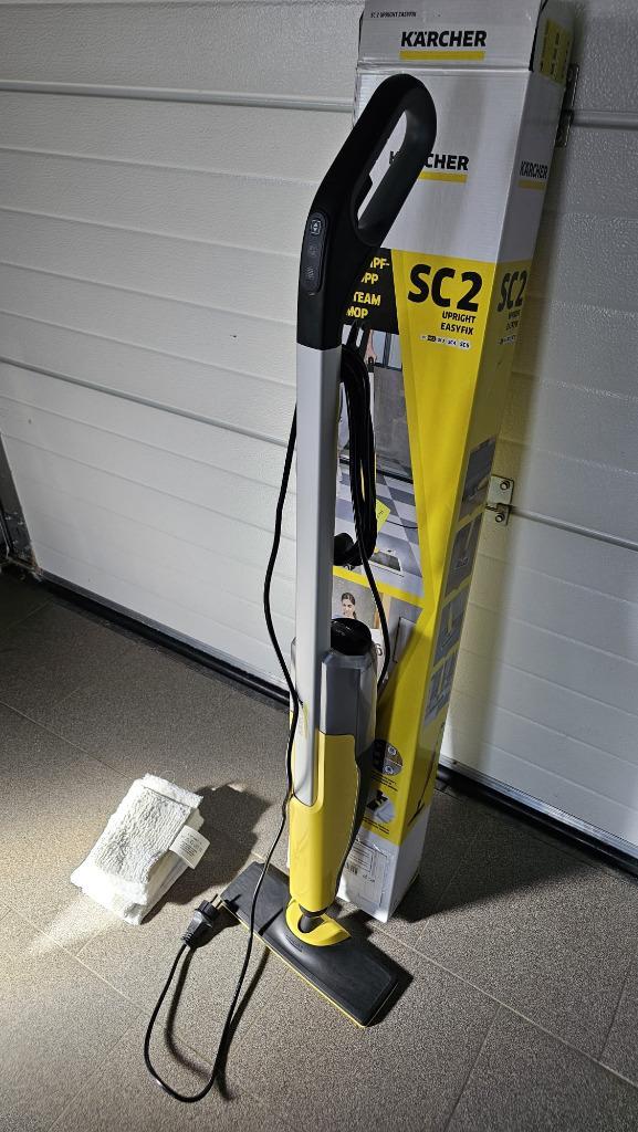 Balai Vapeur Karcher SC2 Upright EasyFix + accessoires, Elektronische apparatuur, Stoomapparaten, Zo goed als nieuw, Stoomreiniger