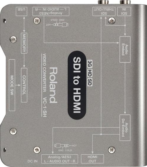 ROLAND VC-1-SH SDI HDMI CONVERTER, Audio, Tv en Foto, Videobewaking, Gebruikt, Ophalen