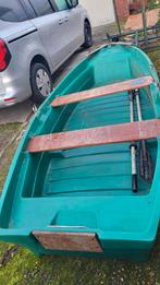 Dubbelwandige vissersboot + 2T-motor, Watersport en Boten, Ophalen, Gebruikt, Overige materialen, Met motor