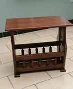 Massief eiken krantenrek, Huis en Inrichting, Ophalen, Zo goed als nieuw