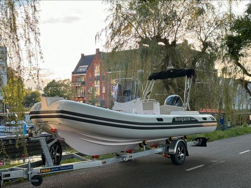 Capelli Tempest 630S | Yamaha 150 ch | BJ 2022, Sports nautiques & Bateaux, Canots pneumatiques, Utilisé, Yamaha, Autres matériaux