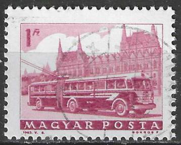 Hongarije 1963-1972 - Yvert 1563 - Trolleybus (ST) beschikbaar voor biedingen