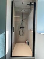 Porte douche vitrée INDA pour niche 87-90 cm, Neuf