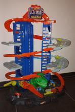 Hot Wheels Dino Ulitmate Garage, Ophalen, Racebaan, Opwindmechanisme, Zo goed als nieuw