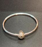 Pandora Bangle Armband Cheshire Cat, Handtassen en Accessoires, Armbanden, Ophalen of Verzenden, Zo goed als nieuw, Zilver