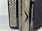 Accordéon-Crucianelli-Super-King in nieuwstaat, Muziek en Instrumenten, Accordeons, Zo goed als nieuw, Knopaccordeon, 120-bas