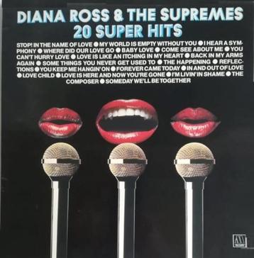 LP  Diana Ross & The Supremes  ‎– 20 Super Hits 