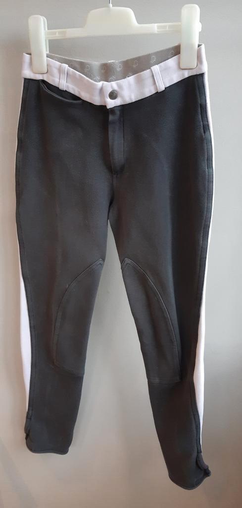 Pantalon Fouganza gris et rose pastel 14 ans, Dieren en Toebehoren, Paardrijkleding, Gebruikt, Ophalen