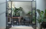 Lounge stoel (2)  & Hucker, Tuin en Terras, Tuinsets en Loungesets, Aluminium, Zo goed als nieuw, Loungeset, Hocker