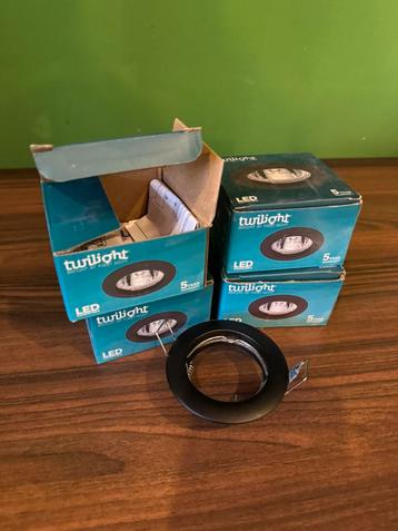 4x inbouwspotframe zonder lampje, Nieuw beschikbaar voor biedingen