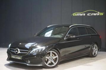 Mercedes-Benz C-CLASS 180 d AMG Pack Automaat-Navi-360c-Airc beschikbaar voor biedingen