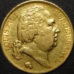 Or - France - 20 francs - Louis XVIII - 1818 W, Envoi, France, Monnaie en vrac, Or