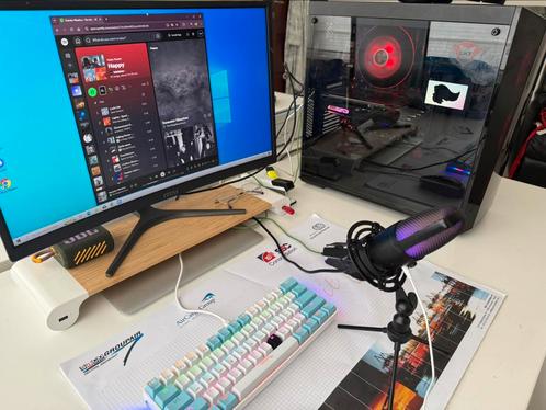Gaming setup Rtx 2060 Te koop/ruil, Computers en Software, Desktop Pc's, Zo goed als nieuw, 4 Ghz of meer, SSD, 16 GB, Met videokaart