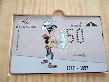 Belgacom „LUCKY LUKE” - Morris-telecard uit 1996/UNC beschikbaar voor biedingen