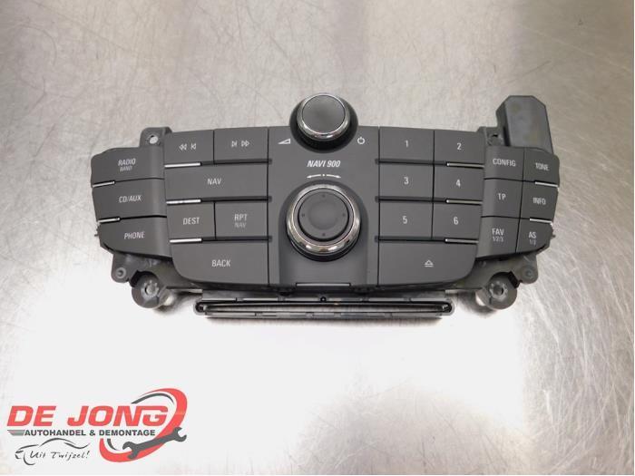 Panneau commande radio d'un Opel Insignia, Autos : Pièces & Accessoires, Tableau de bord & Interrupteurs, Opel, Utilisé, 3 mois de garantie