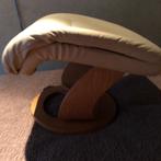 repose pieds tres bon etat cuir ou imitation, Ophalen, Zo goed als nieuw, Hout