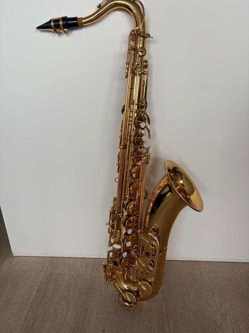 Nieuwe Tenor Saxofoon, Muziek en Instrumenten, Blaasinstrumenten | Saxofoons, Zo goed als nieuw, Tenor, Met koffer, Ophalen