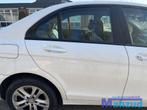 MERCEDES C klasse W204 wit 149 rechts achter deur 2011-2014, Auto-onderdelen, Gebruikt, Mercedes-Benz AG, Deur, Mercedes-Benz