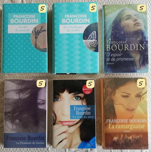 8 romans de Françoise Bourdin, Livres, Romans, Comme neuf, Belgique, Enlèvement ou Envoi