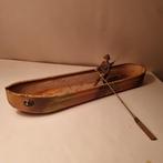 Ancient toy 03 - Militaire boot met soldaat, Antiek en Kunst, Ophalen