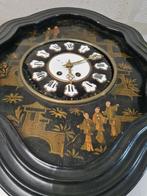 Horloge marbre dessin asiatique a restaurer, Antiquités & Art, Enlèvement ou Envoi