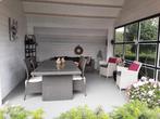 Tuinset in grijze rotan, Rotin, Chaise, Salons de jardin, Comme neuf