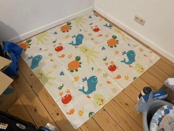 Baby splat mat - Plastic beschermer 120x120cm beschikbaar voor biedingen