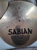 Sabian aax 13 inch fast hats hihat set voor uw drumstel zgst, Ophalen of Verzenden, Zo goed als nieuw