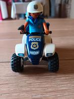 Playmobil - Politieagent/quad, Kinderen en Baby's, Speelgoed | Playmobil, Ophalen of Verzenden, Zo goed als nieuw