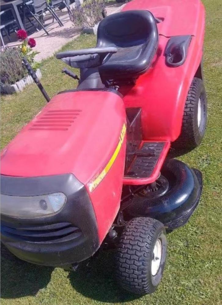 Zitmaaier Perfecte staat, Tuin en Terras, Zitmaaiers, Zo goed als nieuw, Elektrische starter, Mulchfunctie, Opvangzak, Opvangbak