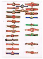 SIGARENBANDEN, Verzamelen, Rookartikelen, Aanstekers en Luciferdoosjes, Verzenden, Zo goed als nieuw, Sigarenbandjes