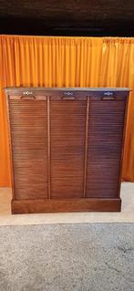 kastluiken kast administratie kast ambachtelijk meubilair, Antiek en Kunst, Curiosa en Brocante, Ophalen of Verzenden