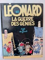 Léonard T.10 La guerre des génies - édition originale (eo) -, Une BD, Utilisé, Enlèvement ou Envoi