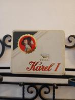 Boîte en métal cigares Karel I, Collections, Boîte en métal, Comme neuf
