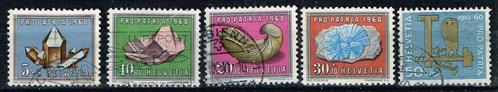 Postzegels uit Zwitserland - K 3258 - mineralen, Postzegels en Munten, Postzegels | Europa | Zwitserland, Gestempeld, Ophalen of Verzenden