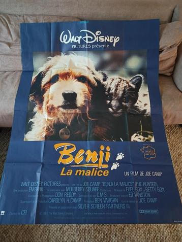 Originele Cinema Poster - BENJI La malice beschikbaar voor biedingen