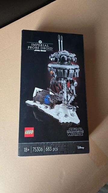 Lego 75306 Sonde impériale Droïde Star Wars, Enlèvement ou Envoi, Neuf, Ensemble complet, Lego