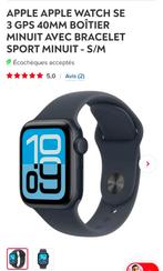 Apple Watch Series 3 – Noire – Neuve avec 2 ans  garantie, Neuf, Étanche, Apple Watch, IOS