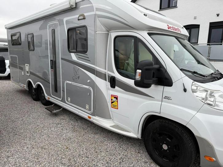 Camping Car Dethleefs dubbelassen VOLLEDIGE opties!!, Caravans en Kamperen, Mobilhomes, Bedrijf, tot en met 4, Dethleffs, Fiat