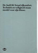 AUDI 80,  1981, Boeken, Auto's | Folders en Tijdschriften, Audi, Ophalen of Verzenden, Zo goed als nieuw