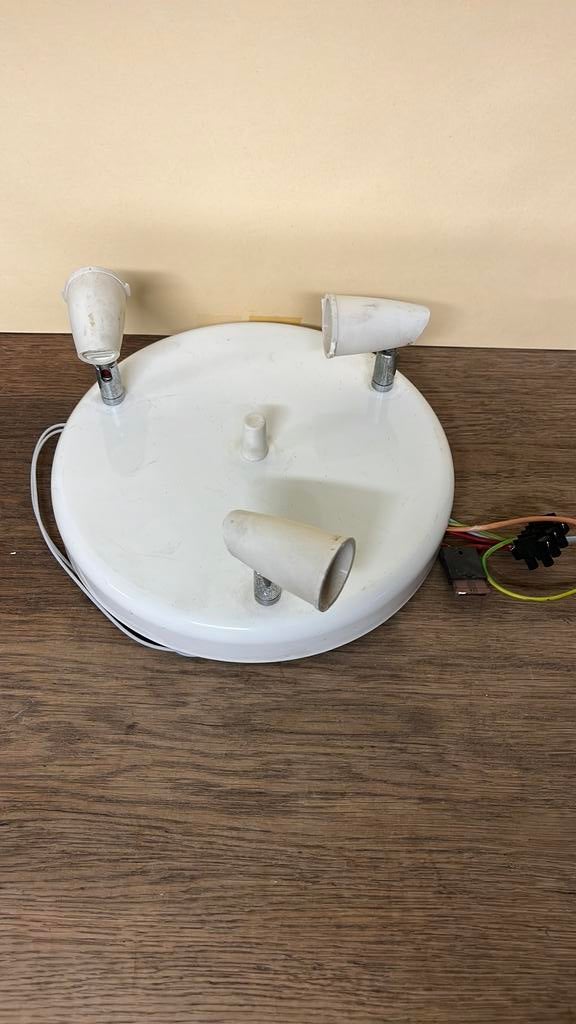 Plafondlamp, Ophalen, Gebruikt, Metaal